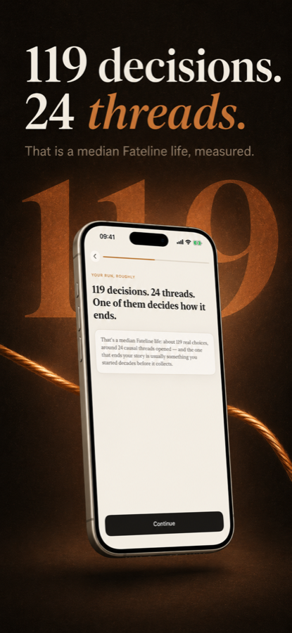 App Store panel: the decisions and threads in a median life
